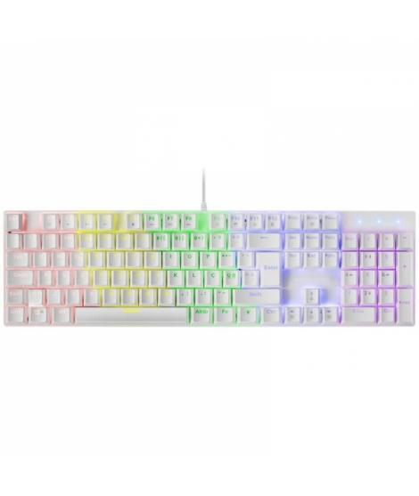 Mars Gaming MK422 Teclado Mecanico RGB - Switches Antipolvo - Teclas Imborrables - 12 Efectos RGB - Anti-ghosting - Multiplatafo