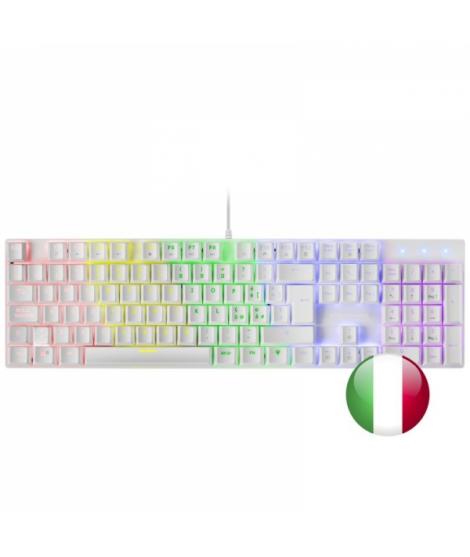 Mars Gaming MK422 Teclado Gaming Mecanico - Iluminacion RGB 12 Modos - Teclas Imborrables - Switches Antipolvo - Funciones Multi