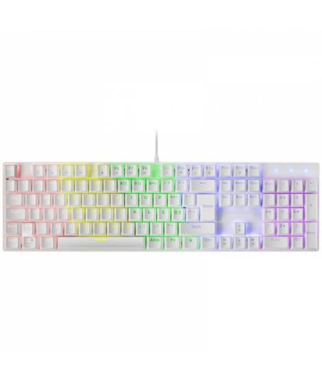 Mars Gaming MK422 Teclado Mecanico RGB - Switches Antipolvo - Teclas Imborrables - 12 Efectos RGB - Anti-ghosting Avanzado - Mul