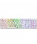 Mars Gaming MK422 Teclado Mecanico RGB - Switches Antipolvo - Teclas Imborrables - 12 Efectos RGB - Anti-ghosting Avanzado - Mul