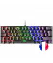 Mars Gaming MK60 Teclado Gaming Mecanico - Ultra-Compacto 60% - Switches Antipolvo - Iluminacion RGB - Teclas Imborrables - Anti