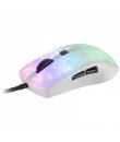 Mars Gaming MMR Raton Gaming Ultraligero - 58g - Iluminacion RGB - Sensor Optico 12800 DPI - Switches Mecanicos Huano - Cable Fe