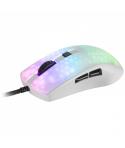 Mars Gaming MMR Raton Gaming Ultraligero - 58g - Iluminacion RGB - Sensor Optico 12800 DPI - Switches Mecanicos Huano - Cable Fe