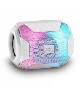 Mars Gaming SoundBlast Altavoz Portatil - Sonido Impactante - Drivers Activos y Pasivos Ultra-BASS - Bluetooth 5.0 - USB y Micro