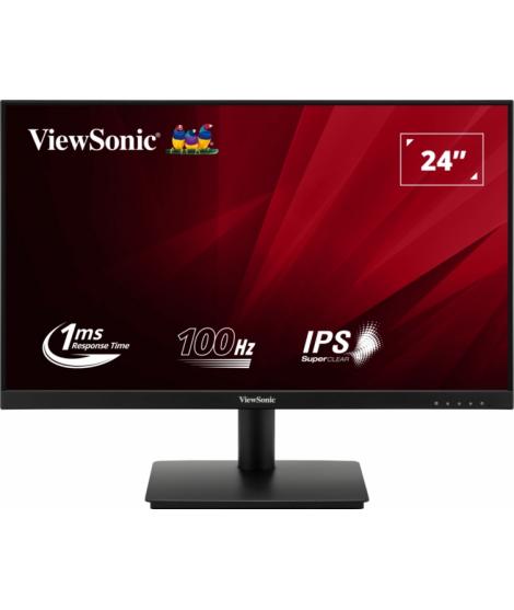 Viewsonic Monitor 23.8" VA240-H LED IPS FullHD - 100Hz -Respuesta 1ms - Angulo de Vision 178º - 16:9 - VGA - HDMI - VESA 75x75 -