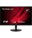 Viewsonic Monitor 27" VG2708A-MHD LED IPS FullHD - 16:9 - VGA - HDMI - DisplayPort - Altavoces - Ajustable en Altura - Color Neg