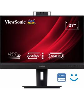 Viewsonic Monitor 27" VG2757V-2K QHD IPS - HDMI - DisplayPort - Monitor con Webcam - USB Type C (90W charging) - RJ45 Ethernet -