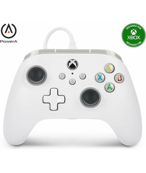 PowerA Mando con Cable para Xbox Series X|S - Color Blanco