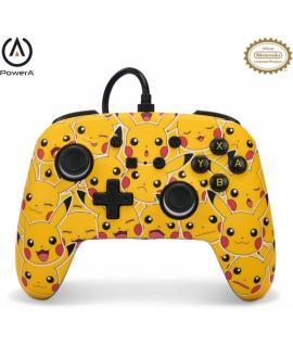 PowerA Mando con Cable Enhanced para Nintendo Switch - Pikachu Moods