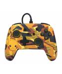 PowerA Mando con Cable Enhanced para Nintendo Switch - Camo Storm Pikachu