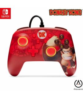 PowerA Mando con Cable Enhanced para Nintendo Switch - Donkey Kong Flex