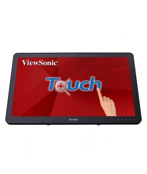 ViewSonic Monitor Tactil LED 24" Full HD - 10 Puntos de Contacto - Altavoces 5W - Angulo de Vision 178º - USB, HDMI, DP y VGA - 