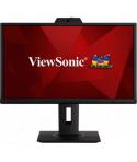 ViewSonic Monitor LED IPS 23.8" Full HD 1080p - Webcam, Microfono y Altavoces - Respuesta 5ms - Ergonomico - Angulo de Vision 17