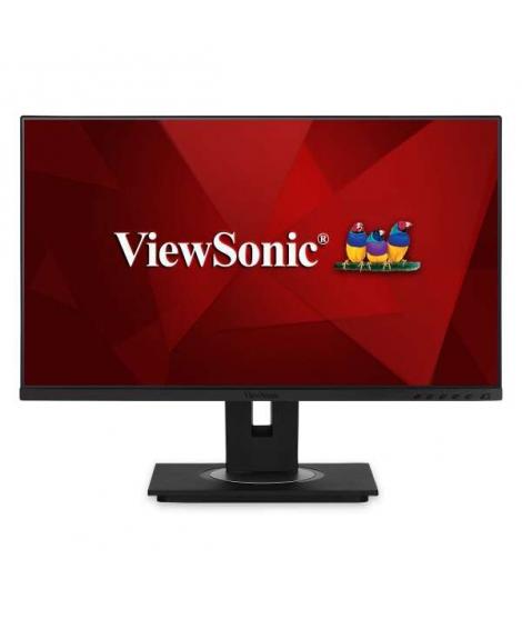 ViewSonic Monitor LED 23.8" IPS Full HD 1080p 60 Hz - Respuesta 5ms - Ergonomico - Altavoces 4W - Angulo de Vision 178º - 16:9 -