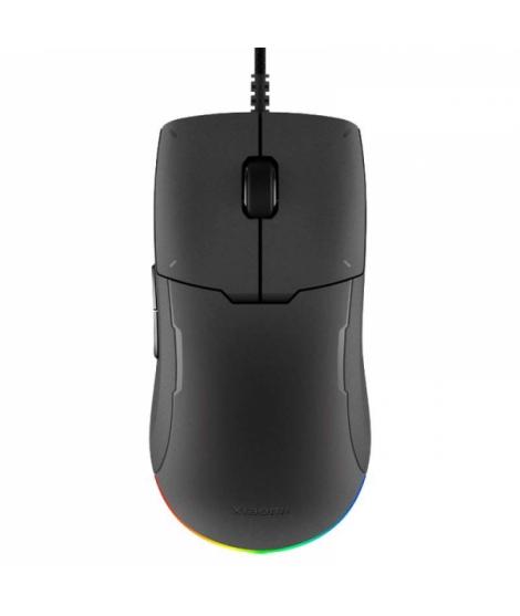 Xiaomi Gaming Mouse Lite Raton Gaming USB 6200dpi - Botones TTC Golden - Iluminacion RGB - Cable Trenzado 2m - Uso Diestro - Col