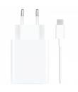 Xiaomi 120W HyperCharge Combo Cargador de Pared para Smartphone USB-A 120W + Cable - Identificacion Inteligente de Dispositivos 