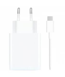 Xiaomi 120W HyperCharge Combo Cargador de Pared para Smartphone USB-A 120W + Cable - Identificacion Inteligente de Dispositivos 