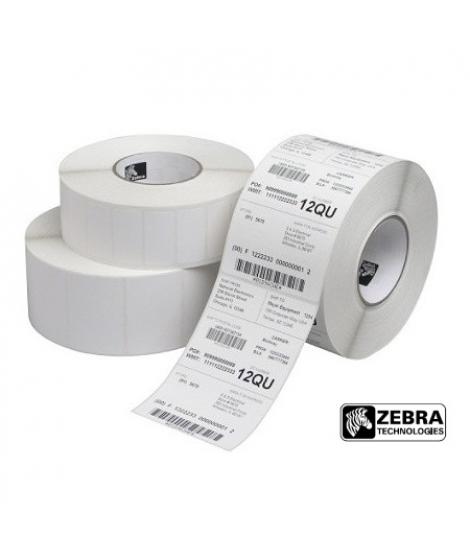 Zebra Z-Select 2000T Pack de 12 Rollos de Etiquetas Termicas Originales 102x76mm - Adhesivo Permanente - 930 Unidades x Rollo - 