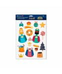 Bismark Pack de Pegatinas de Pared Navideñas - Incluyen los 3 Reyes Magos - Diseños Surtidos