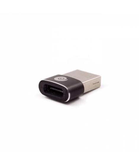 Coolbox Adaptador USB-C a USB-A - Alta Compatibilidad - Diseño Compacto - Transferencia Rapida de Datos - Color Negro