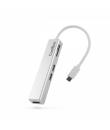 Coolbox MINIDOCK LITE USB-C Aluminio - HDMI - 3xUSB3.0 - SD - MicroSD - Color Blanco