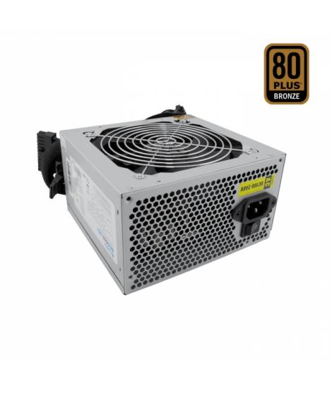 Coolbox ECO-500 Fuente de Alimentacion ATX - 80+ Bronze - 300W - Eficiencia Energetica - Formato Bulk - Color Gris