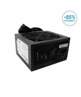 Coolbox Powerline2 Fuente de Alimentacion ATX 750W - Alta Eficiencia 85% - Potencia Confiable - Rendimiento Optimo - Color Negro