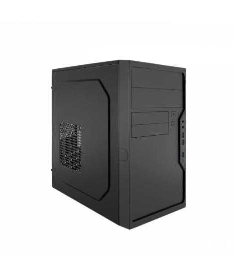 Coolbox Caja para PC Micro ATX M550 USB-C con Fuente de Alimentacion - USB-C - Fuente Incluida - Diseño Compacto - Color Negro