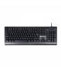 Coolbox TEC04DNI Teclado USB con Lector Inteligente de Tipo PC/SC 2.0 como DNIe o Tarjeta Sanitaria Española - Idioma Español - 