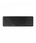 Coolbox TEW01-BK Teclado Inalambrico Touchpad - PC, TV - Color Negro