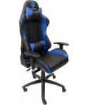 DeepGaming DeepCommand2 Silla Gaming - Reposabrazos - Ruedas de Silicona - Asiento Ergonómico - Cojín Lumbar y Cervical - Base M