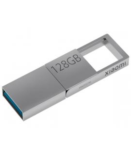 Xiaomi Dual-interface Flash Drive Memoria USB 128GB - Entrada USB-A, Salida USB-C - Diseño Metalico - Color Plata (Pendrive)