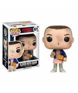 Funko Pop Television Stranger Things Eleven con Eggos con Opcion Chase - Figura de Vinilo - Altura 9.5cm aprox.