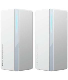 Xiaomi Sistema WiFi Mesh de 2 Unidades WiFi 6 AX3000NE Dual Band - Velocidad hasta 2978Mbps - 4 Puertos RJ-45