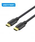 Vention Cable HDMI 2.0 4K - Resolucion 4K a 60Hz - Soporte 3D - Sincronizacion Perfecta - Conectividad Universal - Color Negro