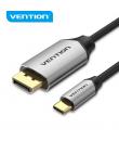 Vention Adaptador USB-C a DisplayPort - Conexion Estable y Rapida - Color Negro