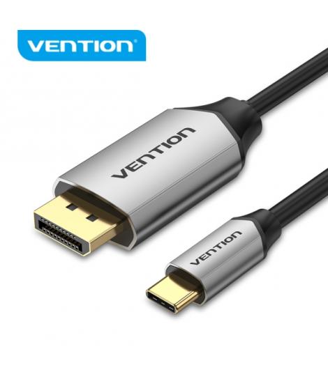 Vention Adaptador USB-C a DisplayPort - Conexion Estable y Rapida - Color Negro