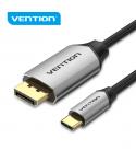 Vention Adaptador USB-C a DisplayPort - Conexion Estable y Rapida - Color Negro