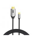 Vention Cable USB-C a HDMI 4K - Resolucion 4K@60Hz - Plug & Play - Conectores chapados en oro - Color Negro