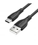 Vention Cable de Carga Interfaz USB-A/USB-C - Velocidad 480Mbps - Alimentacion 3A - Potencia 15W - Color Negro