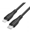 Vention Cable de Carga USB-C/Lightning - TPE Duradero - Transferencia 480Mbps - Alimentacion 3A - Potencia 27W - Color Negro