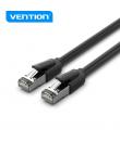 Vention Cable Ethernet Cat8 - 40000Mbps - 2000MHz - UTP - PVC - 26AWG - Color Negro