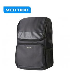 Vention Mochila Impermeable para Portatil - Tejido Oxford - Compartimento 15.6" - Capacidad 19L - Color Negro