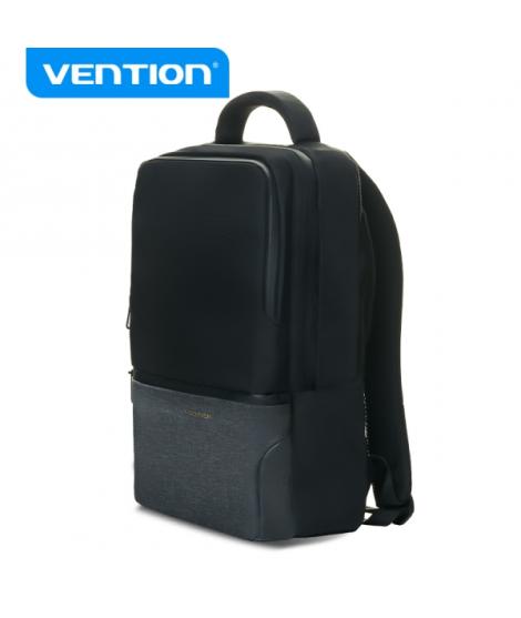 Vention Mochila Impermeable para Portatil - Tejido Oxford - Compartimento 15.6" - Color Negro