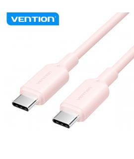 Vention Cable USB - Conector Niquelado - Potencia 60W - Corriente Max. 3A - Color Rosa