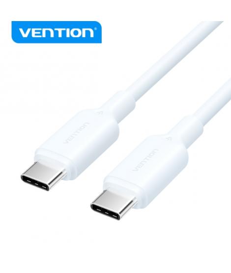 Vention Cable USB - Conexion USB-USB - Contactos Niquelados - Potencia 60W - Corriente Max. 3A - Color Azul