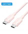 Vention Cable USB 2.0 Niquelado - Potencia 60W - Corriente max. 3A - Color Rosa