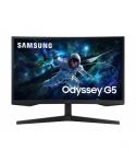 Samsung Odyssey G5 Monitor 27" Curvo 1000R LED VA QHD 165Hz FreeSync - Respuesta 1ms - Angulo de Vision 178º - HDMI, DisplayPort