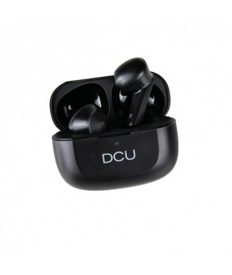 DCU Tecnologic Good People Auriculares Bluetooth 5.2 - Microfono Integrado - Autonomia hasta 6.5h - Control Tactil - Color Negro