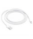 Apple Cable Lightning a USB-A - Longitud 2m - Color Blanco